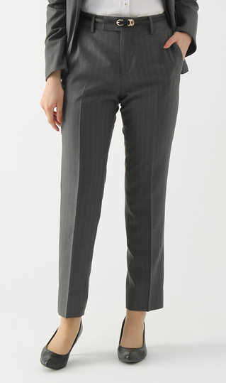 【訳アリ商品】テーパードパンツ【9分丈】【セットアップ着用可】【裾上げ済み】