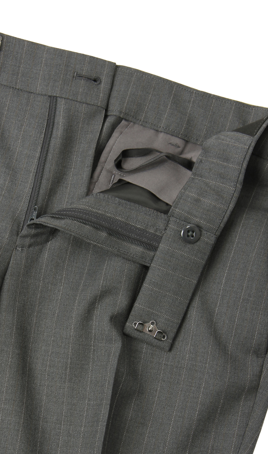 【訳アリ商品】テーパードパンツ【9分丈】【セットアップ着用可】【裾上げ済み】 グレー 17号