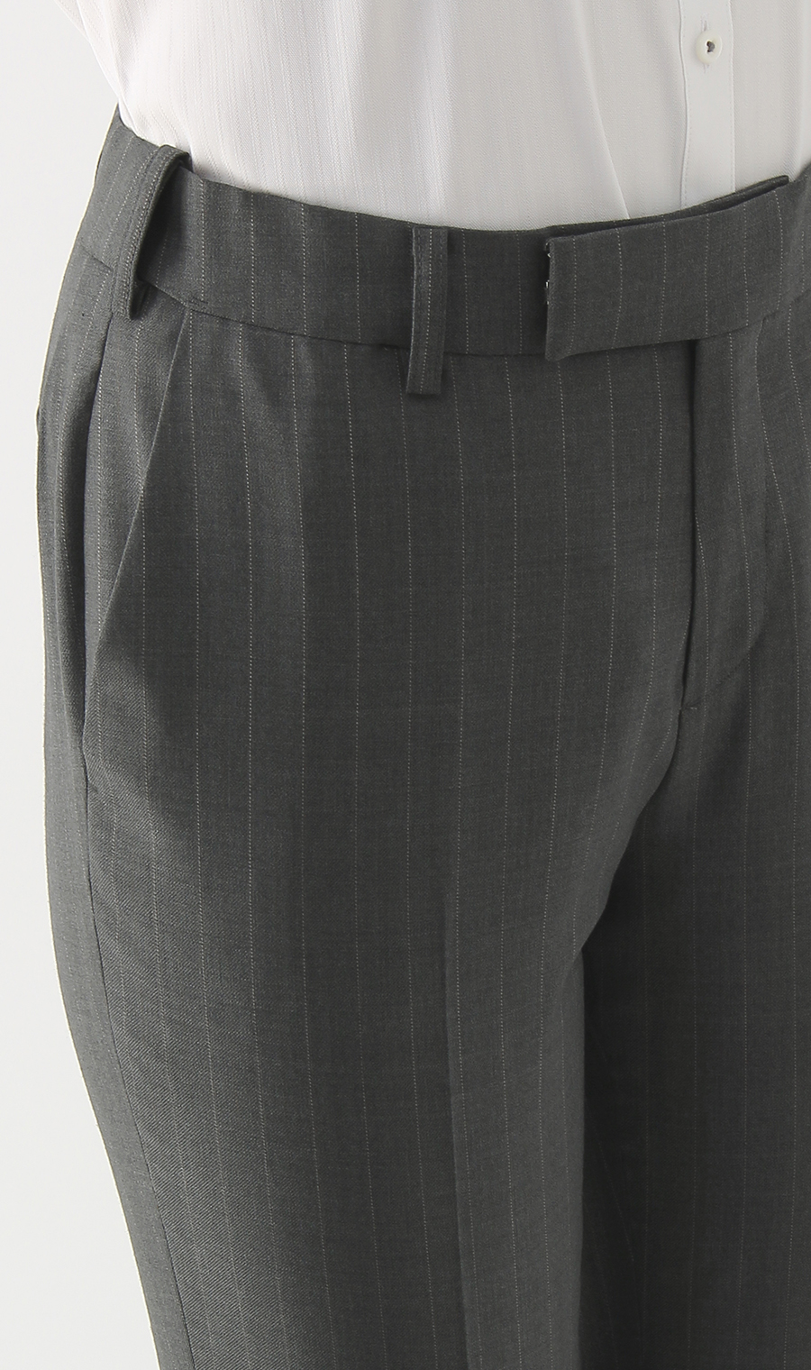 【訳アリ商品】テーパードパンツ【9分丈】【セットアップ着用可】【裾上げ済み】 グレー 17号