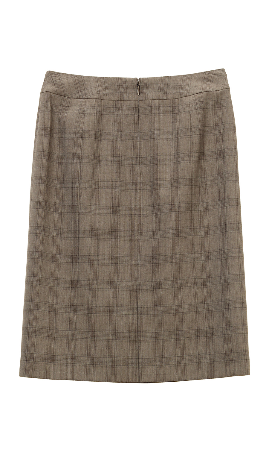 【訳アリ商品】タイトスカート【セットアップ着用可】 グレージュ 17号