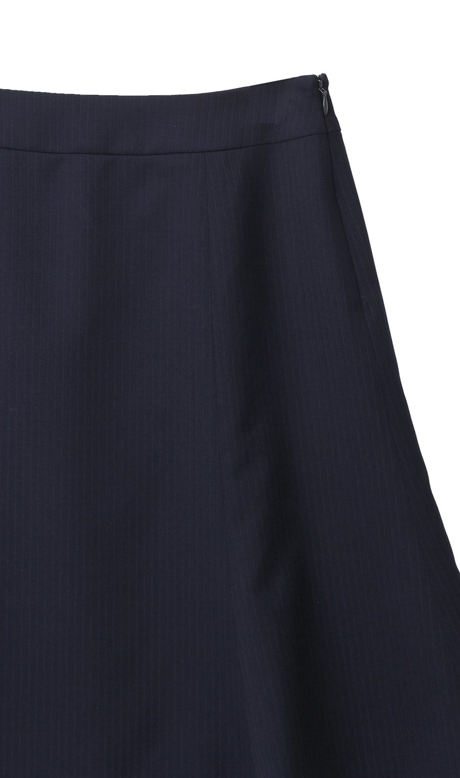 【訳アリ商品】フレアスカート【セットアップ着用可】 ネイビー 15号