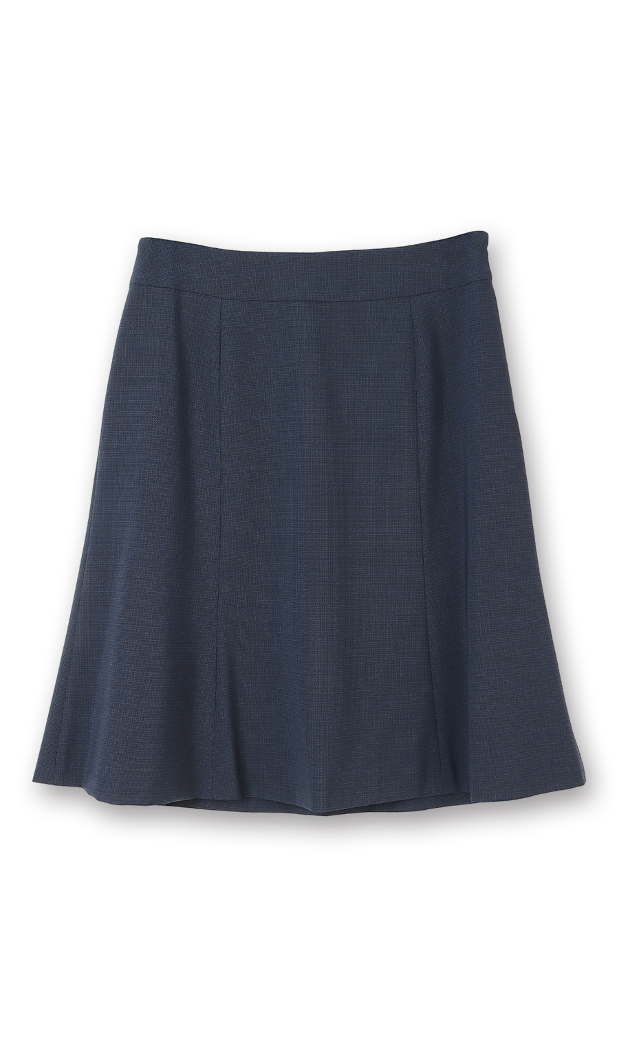 【訳アリ商品】フレアスカート ネイビー 5号