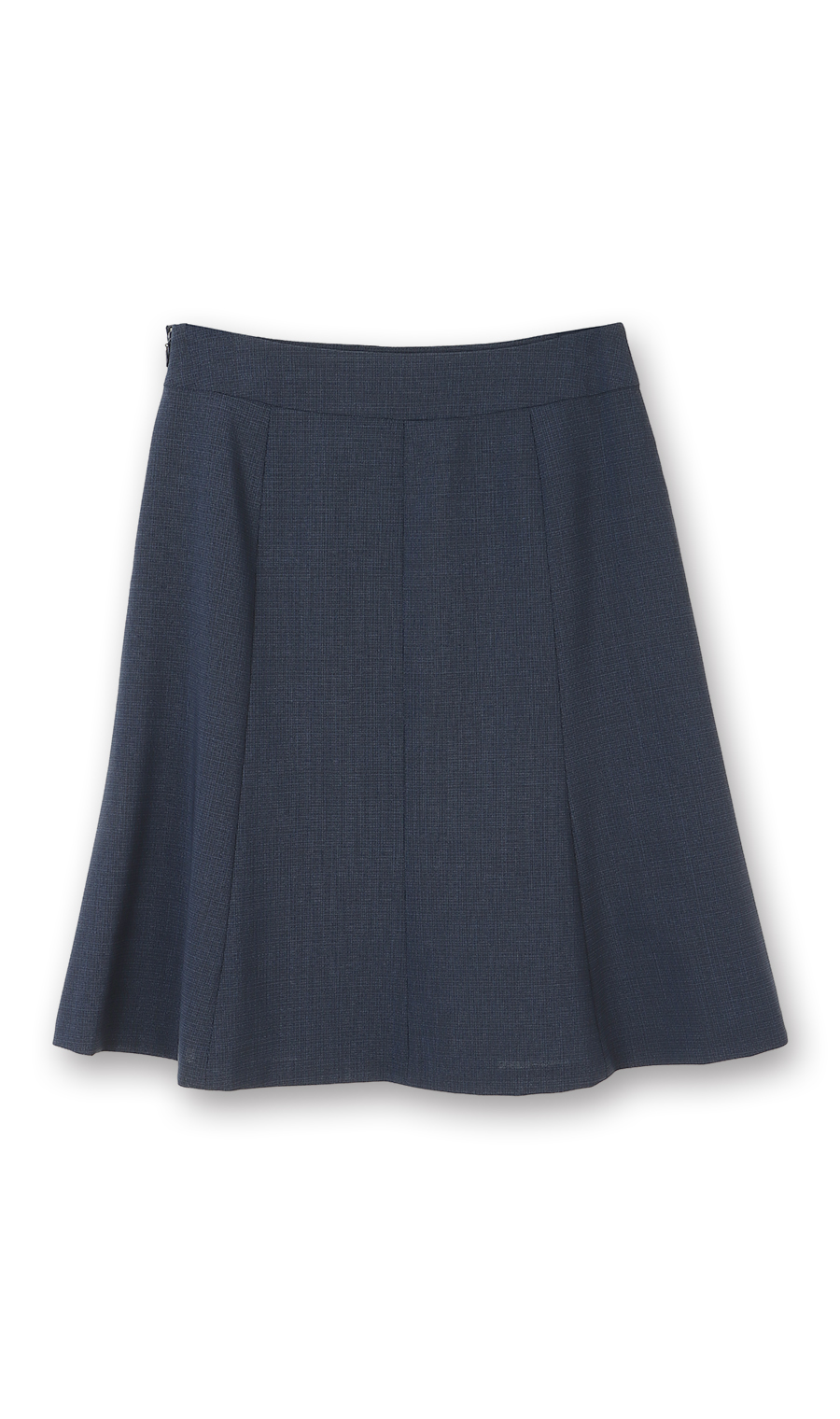 【訳アリ商品】フレアスカート ネイビー 5号