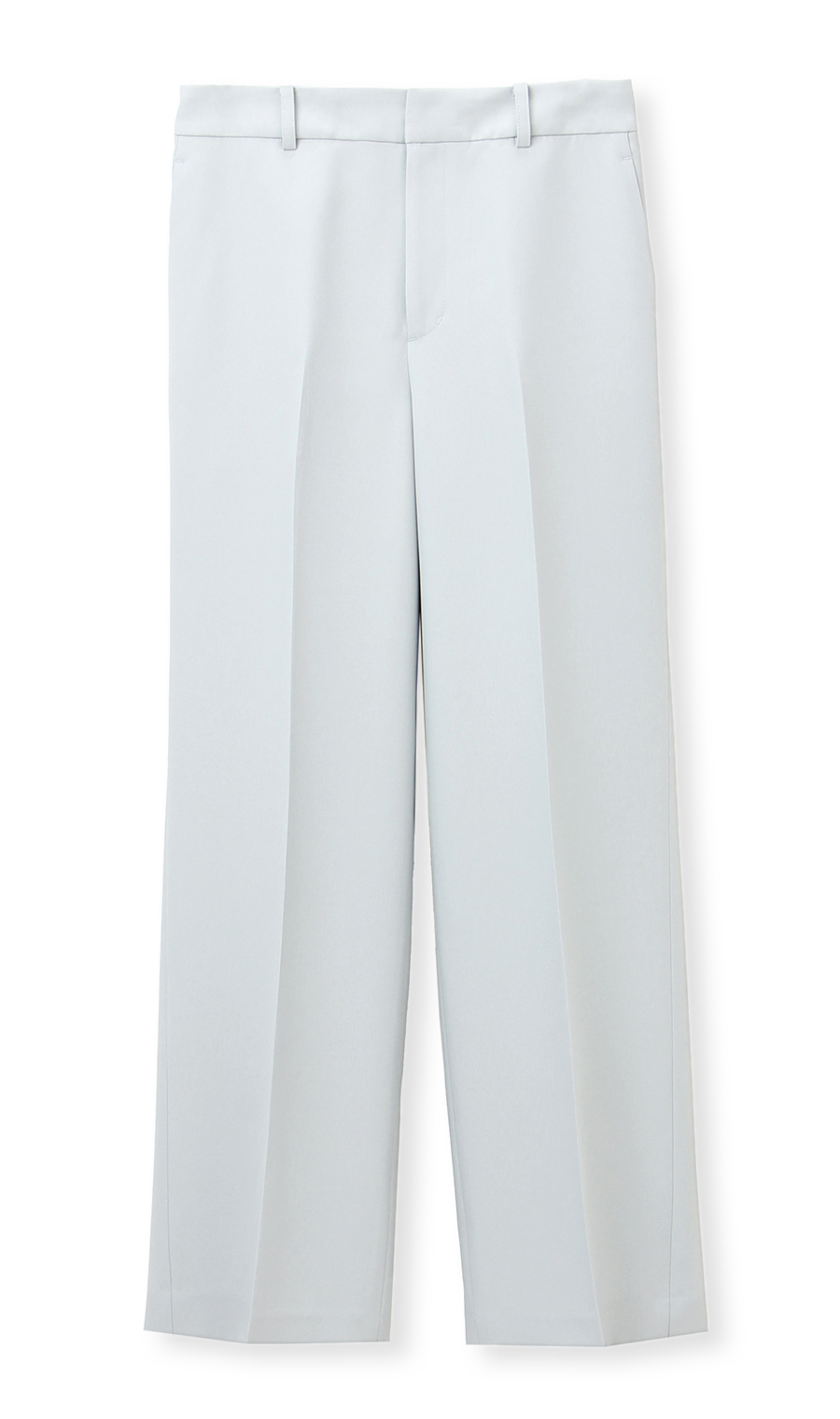 【訳アリ商品】ワイドパンツ【裾上げ済み】 ブルー SS