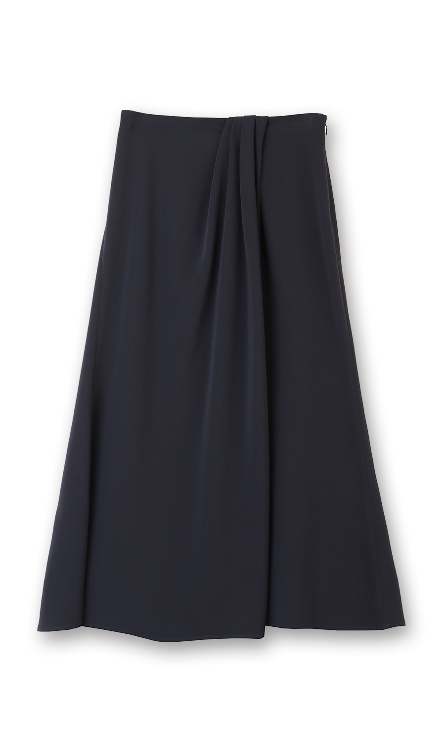 【訳アリ商品】アシメタックスカート【ウォッシャブル】 ネイビー S