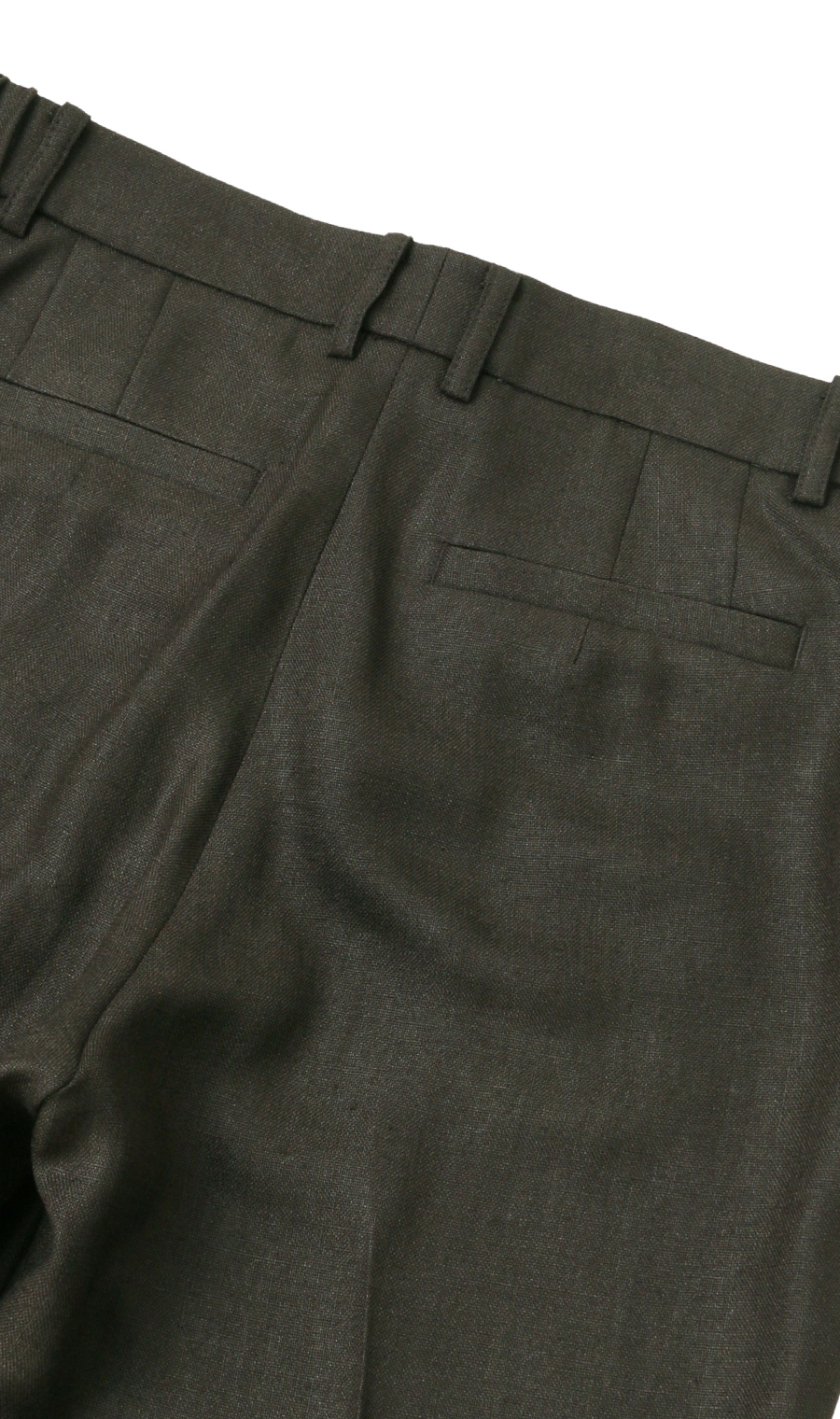 【訳アリ商品】ストレートパンツ【セットアップ着用可】 グリーン 7号