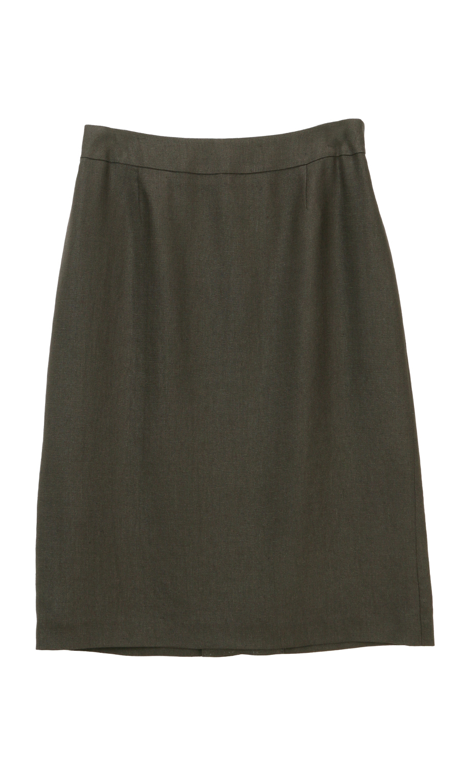 【訳アリ商品】タイトスカート【セットアップ着用可】 グリーン 7号