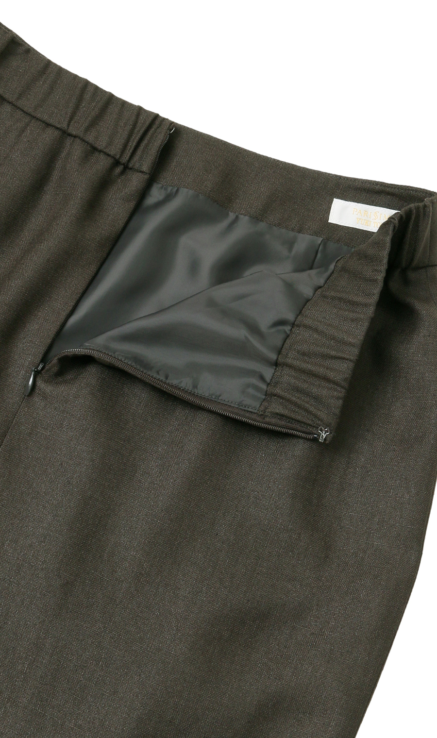 【訳アリ商品】タイトスカート【セットアップ着用可】 グリーン 7号