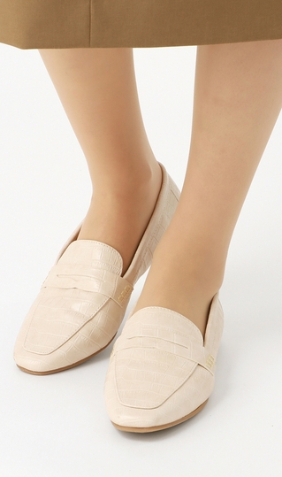 フラットローファー《スクエア》