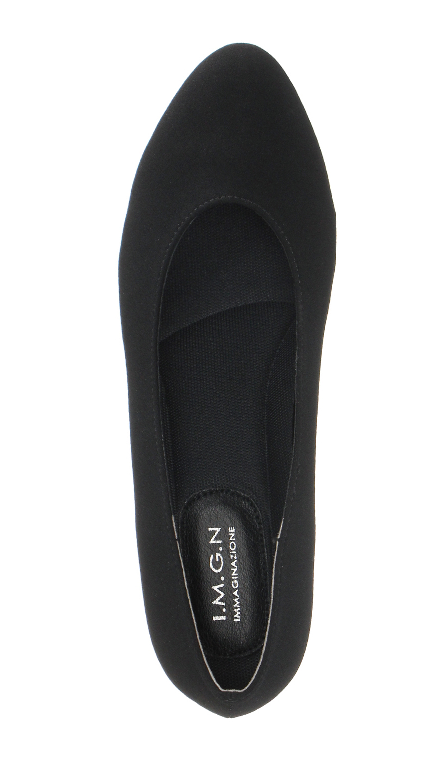 ラウンドトゥパンプス【4E】 ブラック 22.5cm