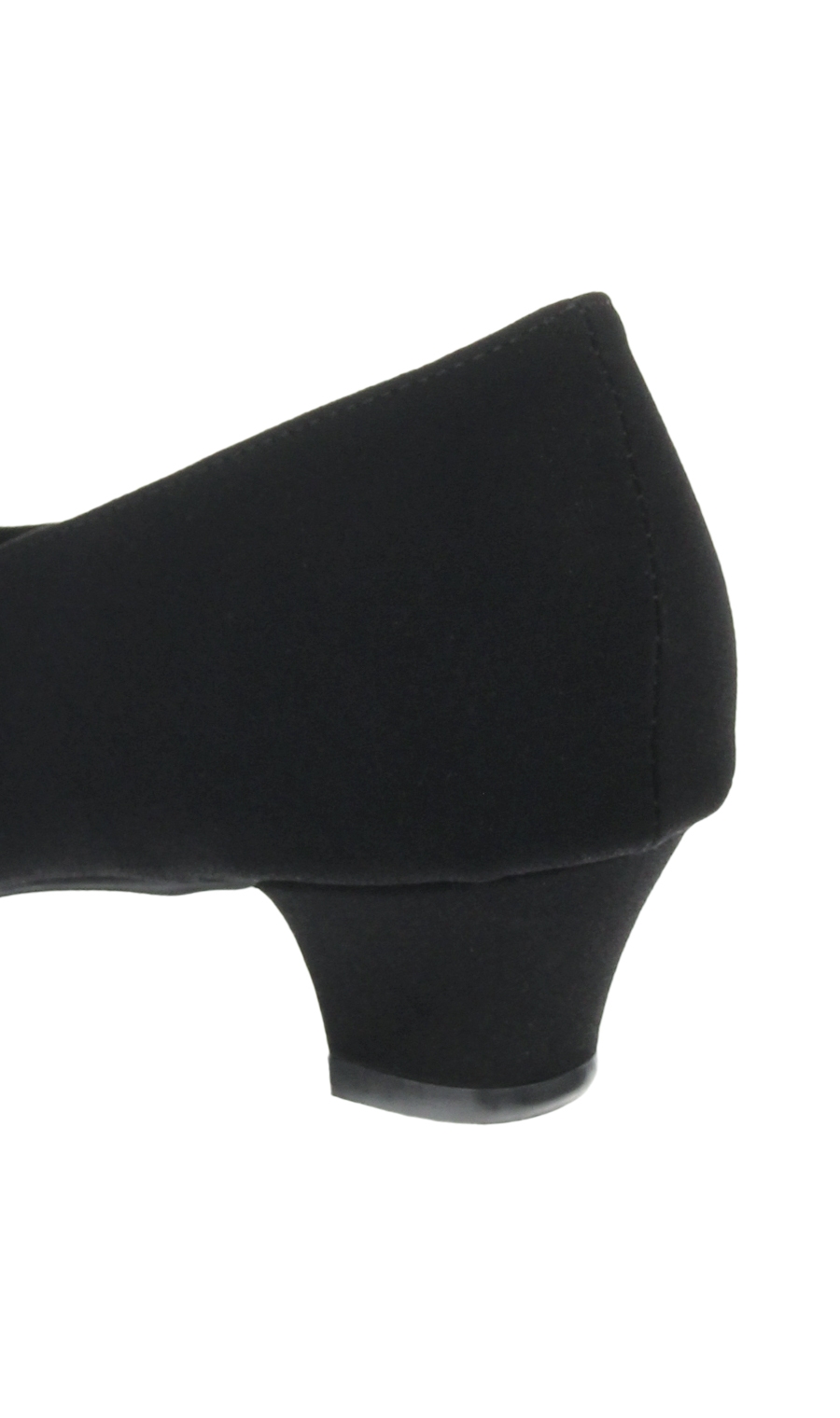 ラウンドトゥパンプス【4E】 ブラック 22.5cm