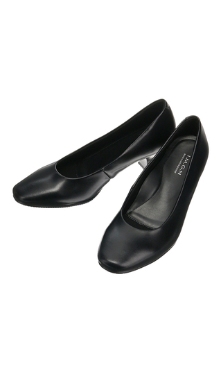 Round toe pumps [3E]