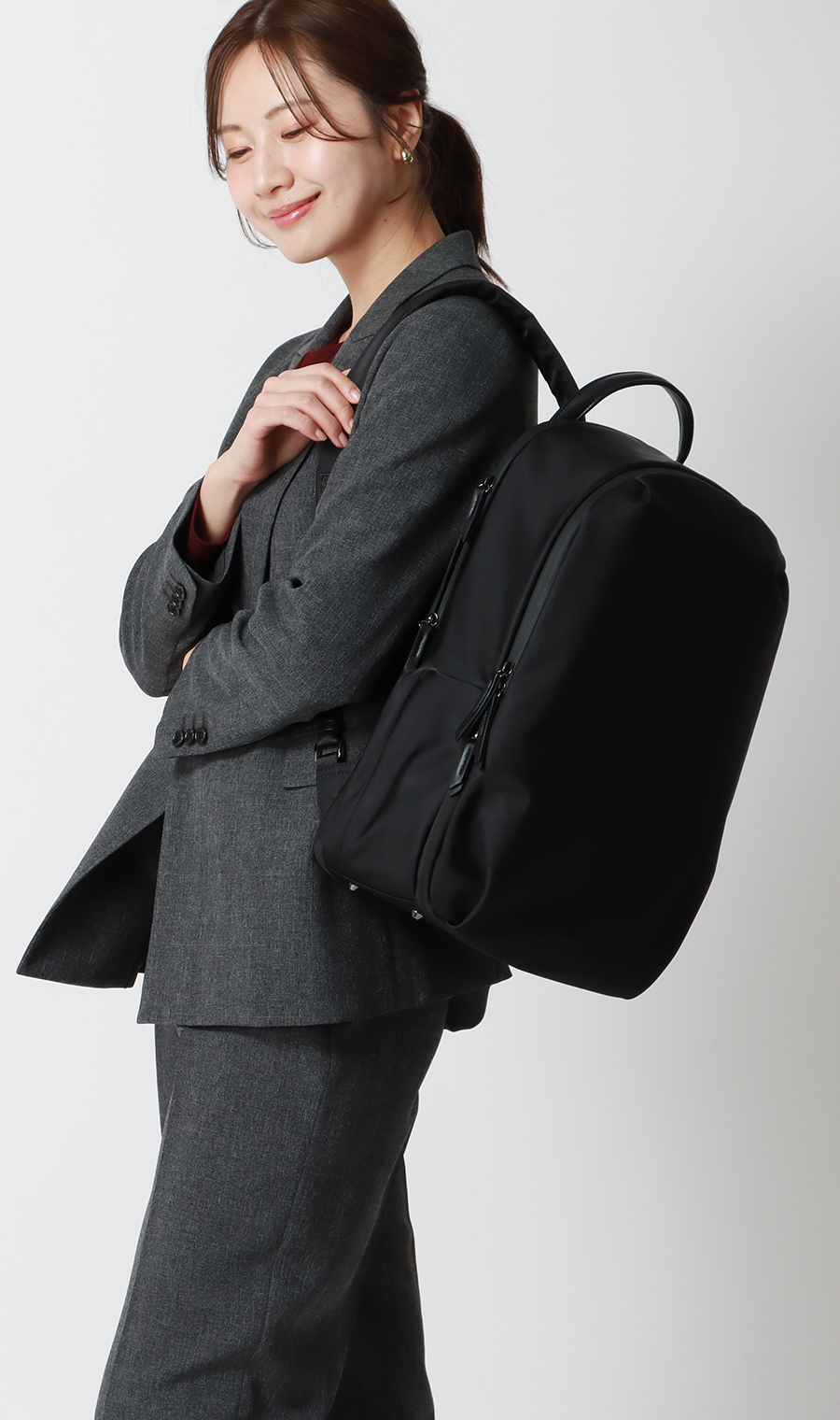 リュック【SUIT SQUARE×ACE】 ブラック 0
