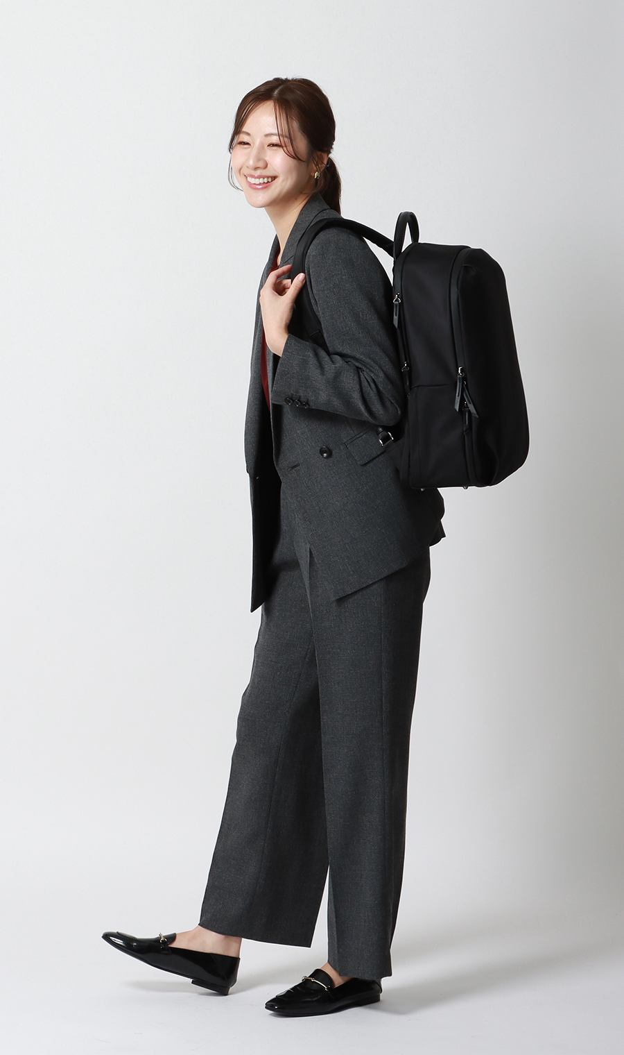 リュック【SUIT SQUARE×ACE】 ブラック 0