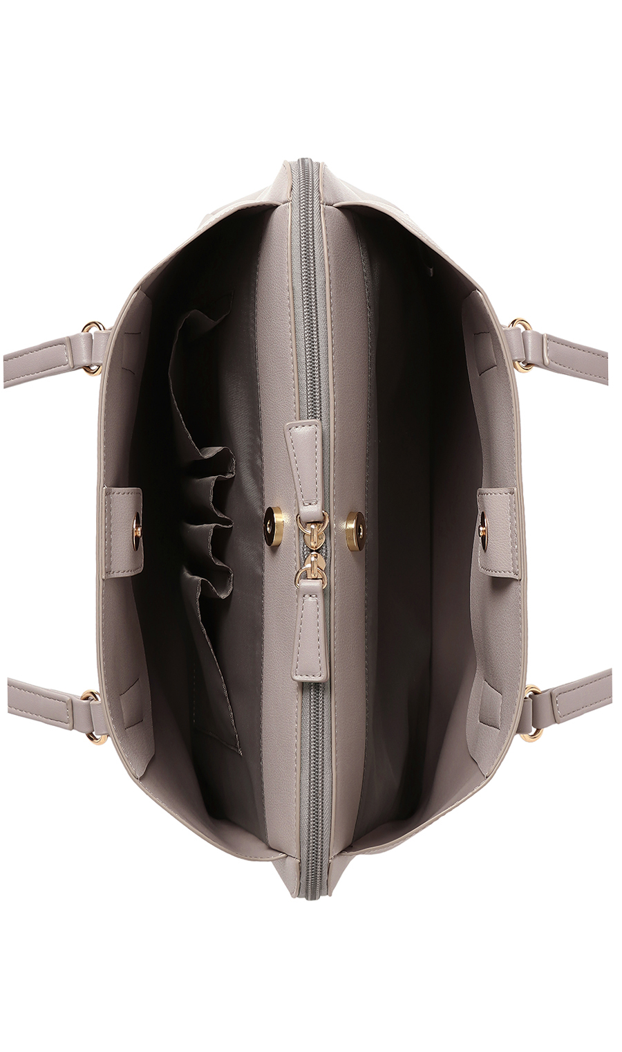 ■スムーストートバッグ【A4サイズ】 グレージュ 0