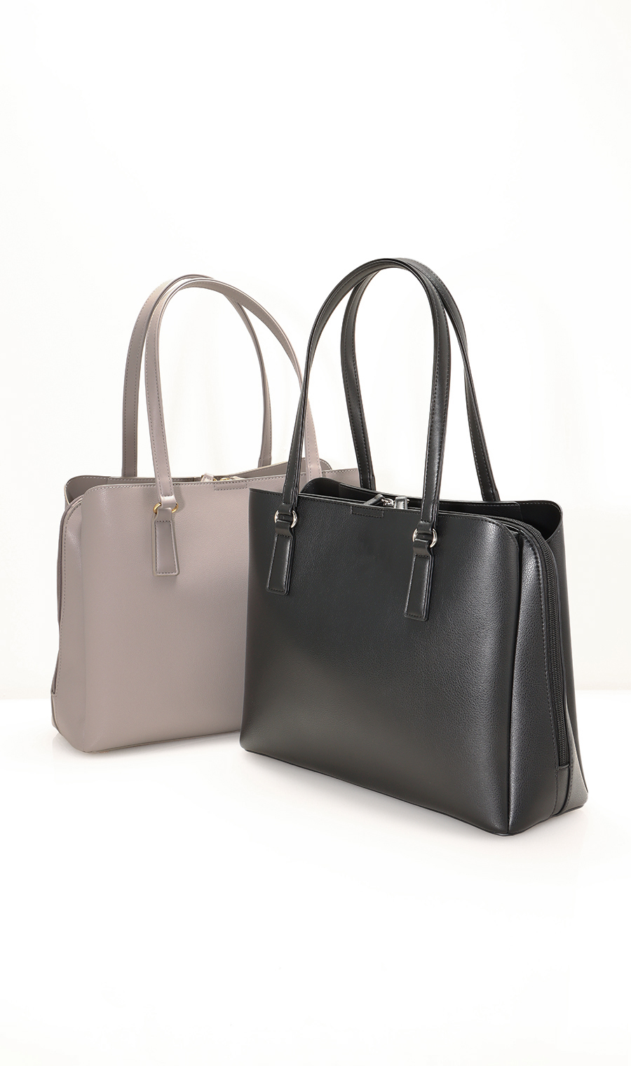 ■スムーストートバッグ【A4サイズ】 グレージュ 0