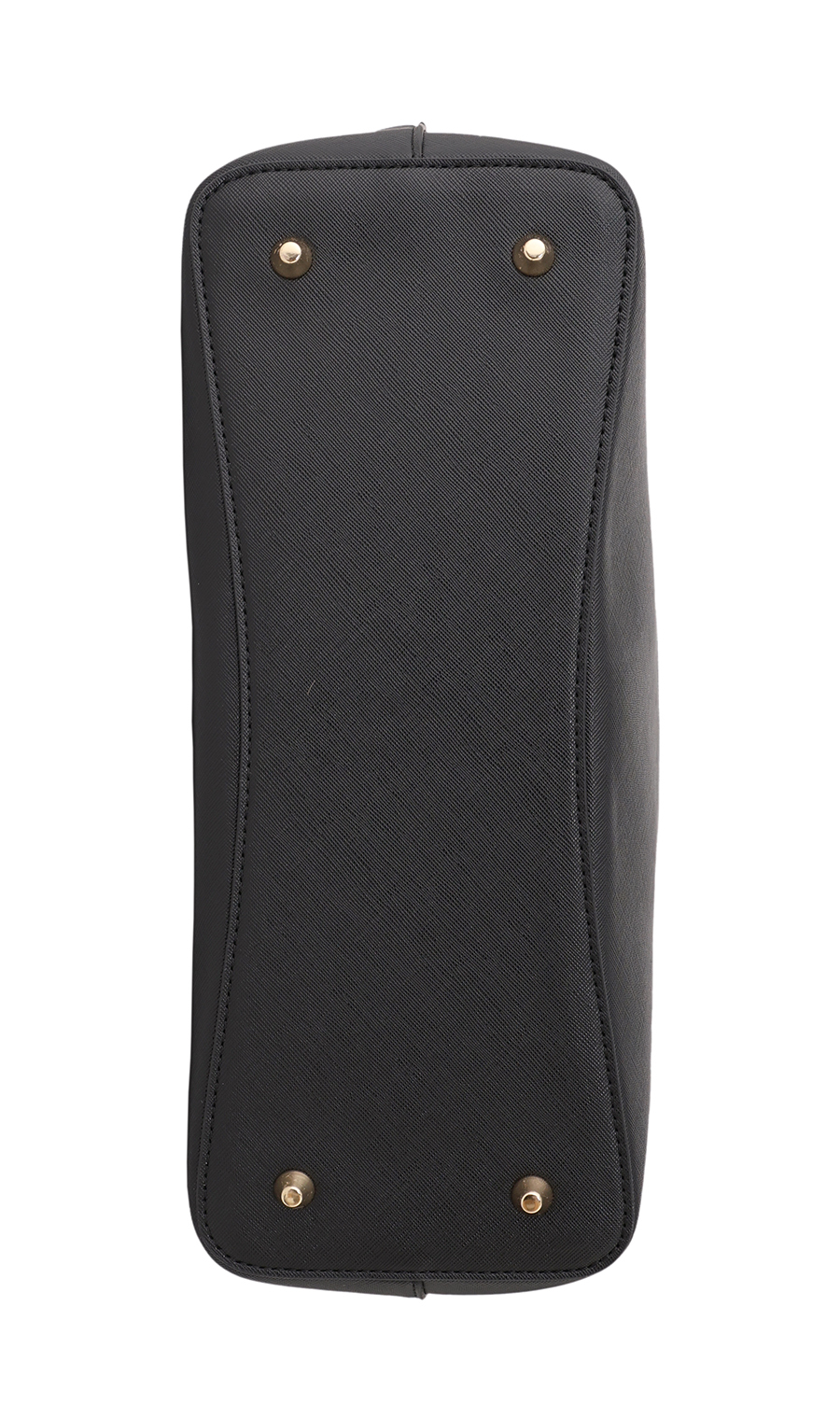 ■サフィアーノ調トートバッグ【A4サイズ】【軽量】 ブラック 0