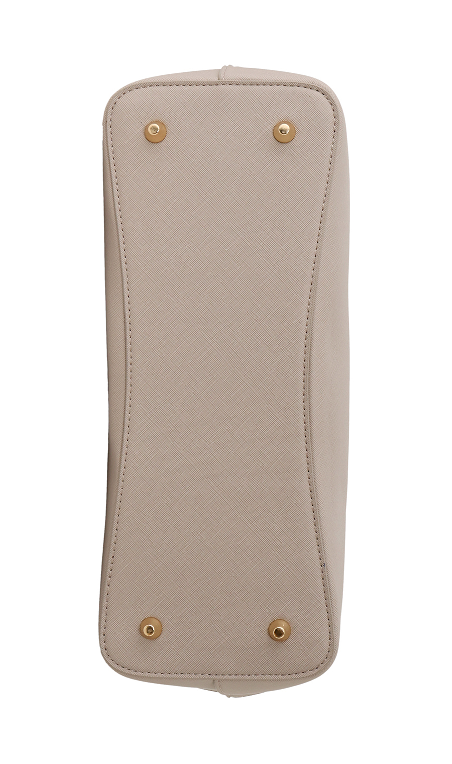 ■サフィアーノ調トートバッグ【A4サイズ】【軽量】 グレージュ 0