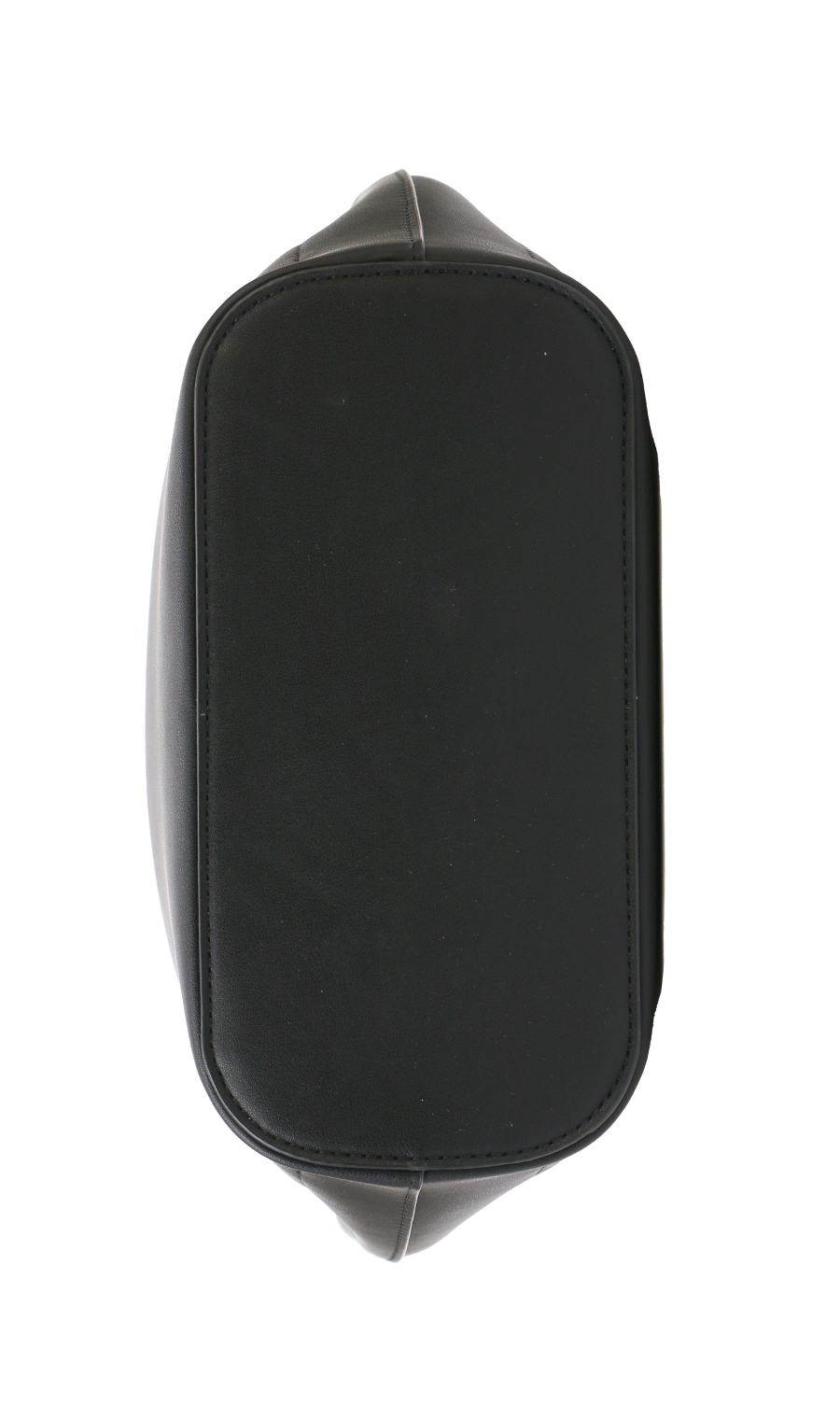 スムースミニトートバッグ【ショルダーベルト付き】 ブラック 0