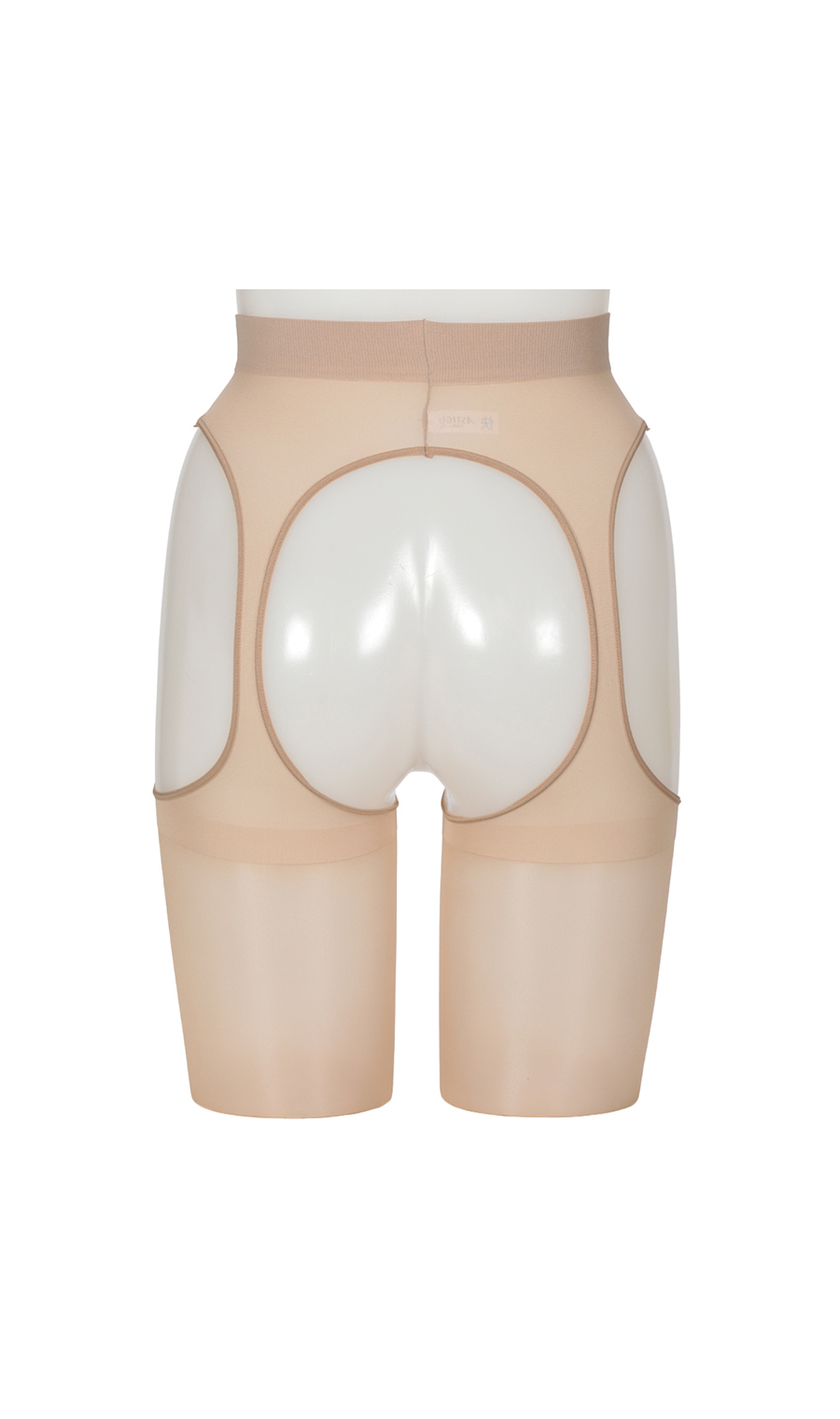 ■ムレにくいパンティ部レスストッキング【ベビーベージュ】【Atsugi】【WEB限定】 ベージュ M