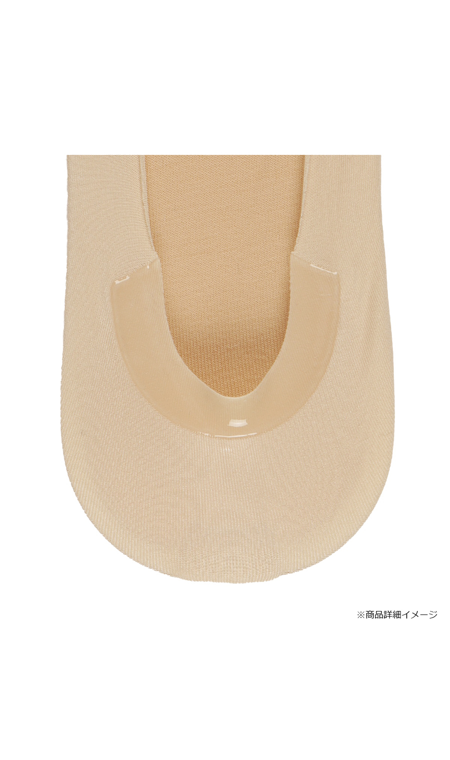 ■深ばきクッション付きフットカバー ピッタリフィット【Atsugi】【WEB限定】 ブラック M