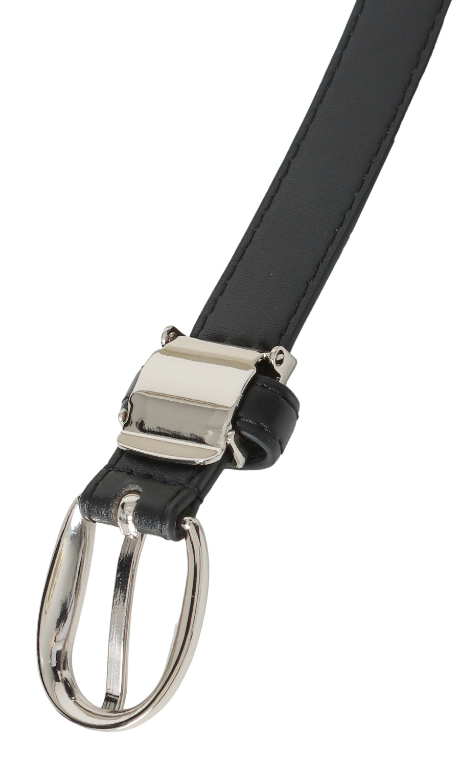 レディースベルト【ピンバックル式】 ブラック 0