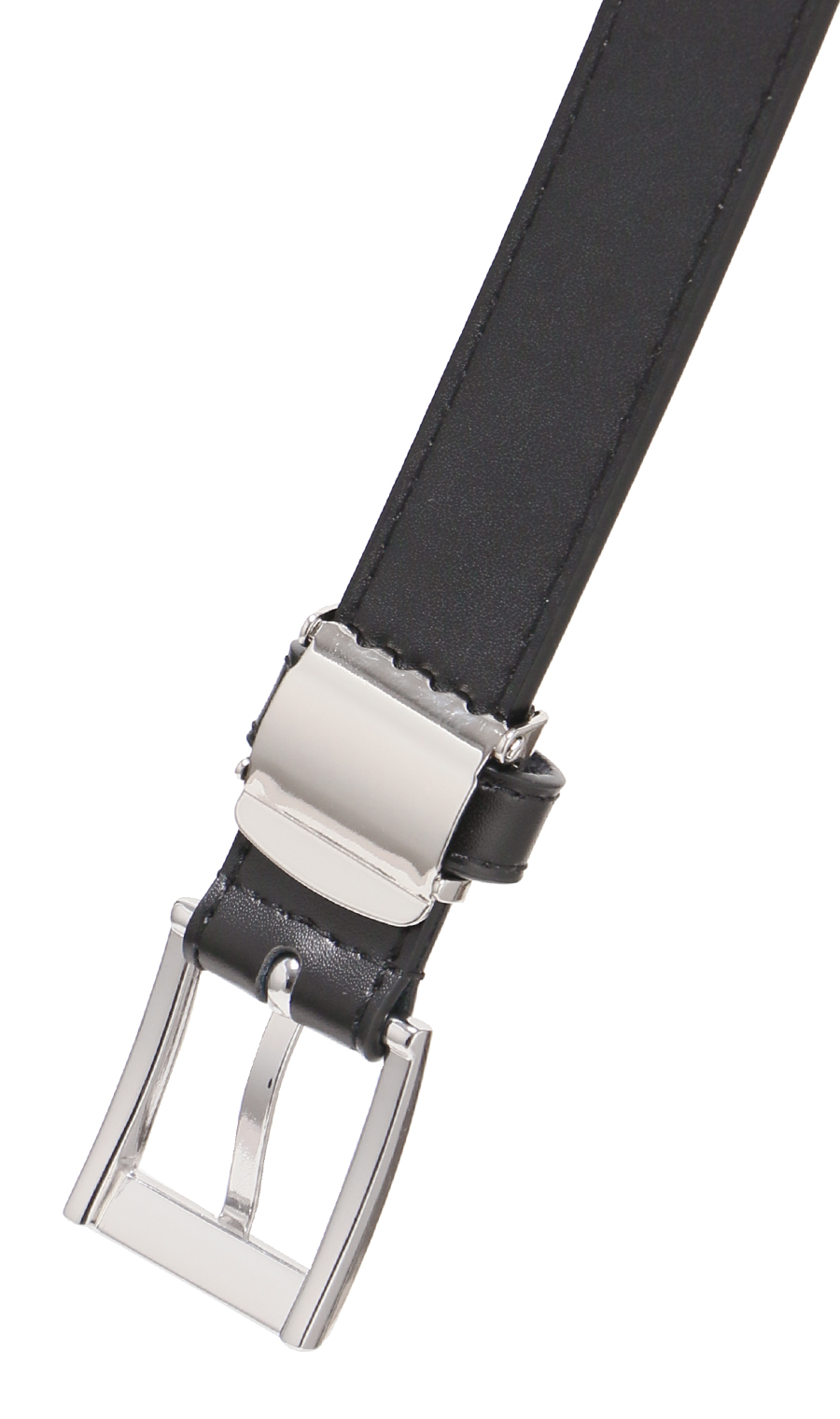 レディースベルト【ピンバックル式】【ロングサイズ】 ブラック 1