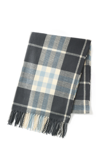 チェック柄マフラー【ハンドウォッシュ】