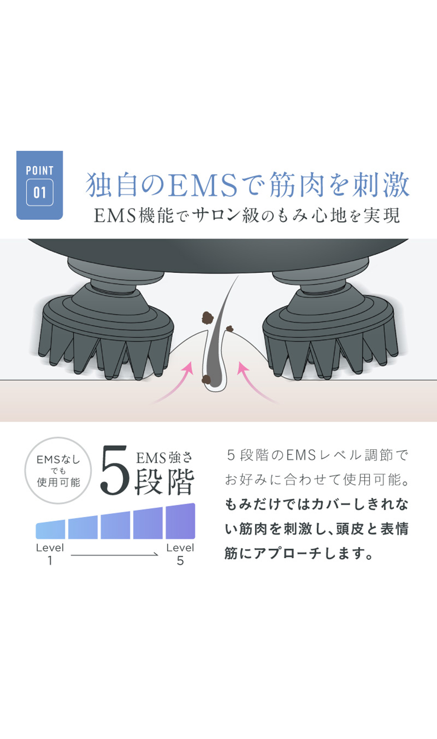 ▼■NIPLUX EMS HEAD SPA Pocket【WEB限定】 ブラック 0