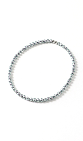 パールネックレス【グレー】