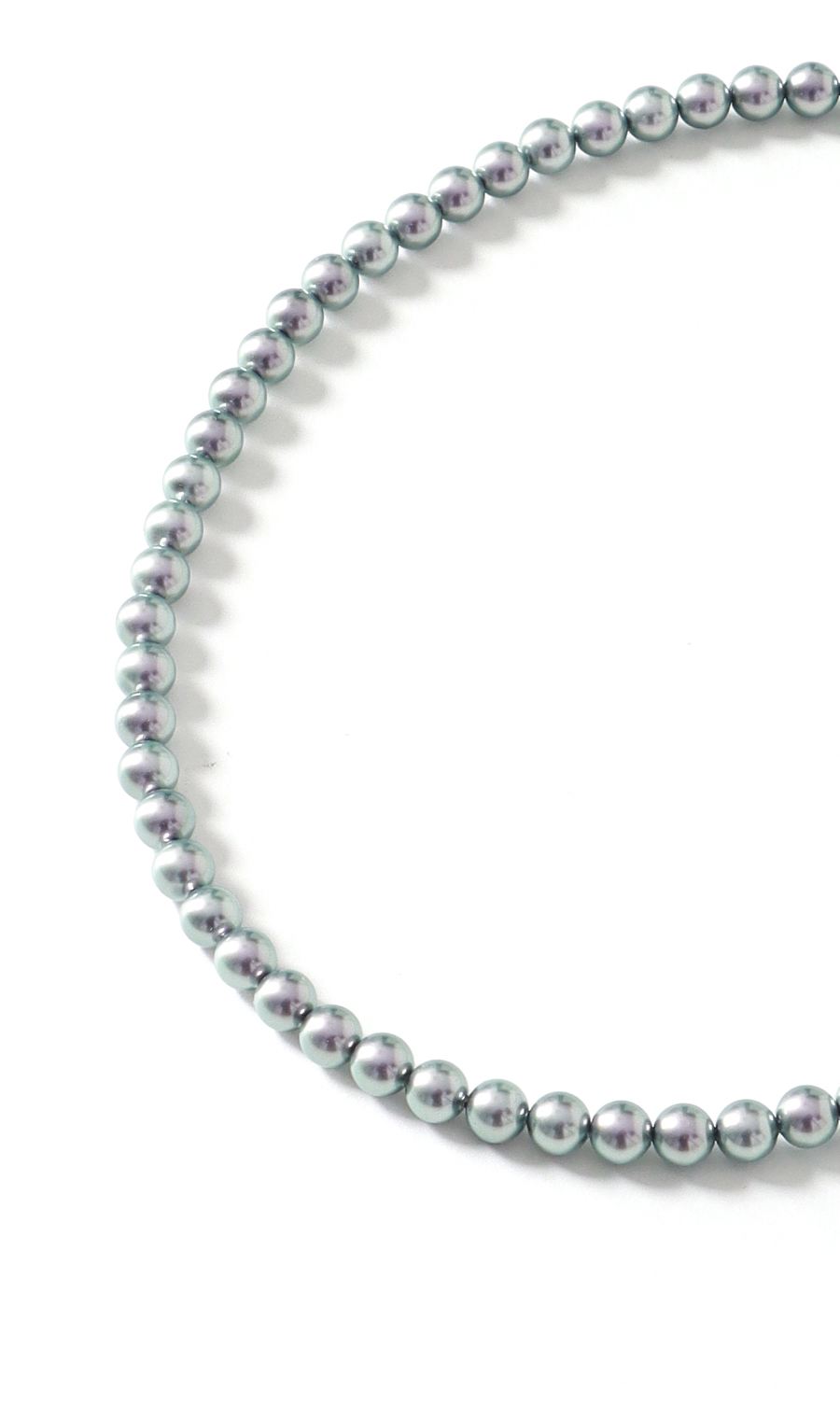 パールネックレス【グレー】 グレー 1