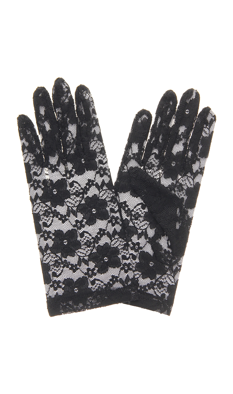 レディースフォーマルグローブ ブラック M