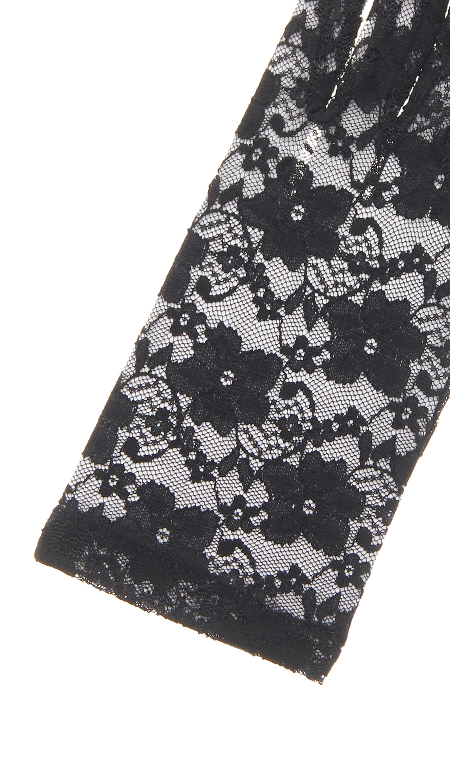 レディースフォーマルグローブ ブラック M