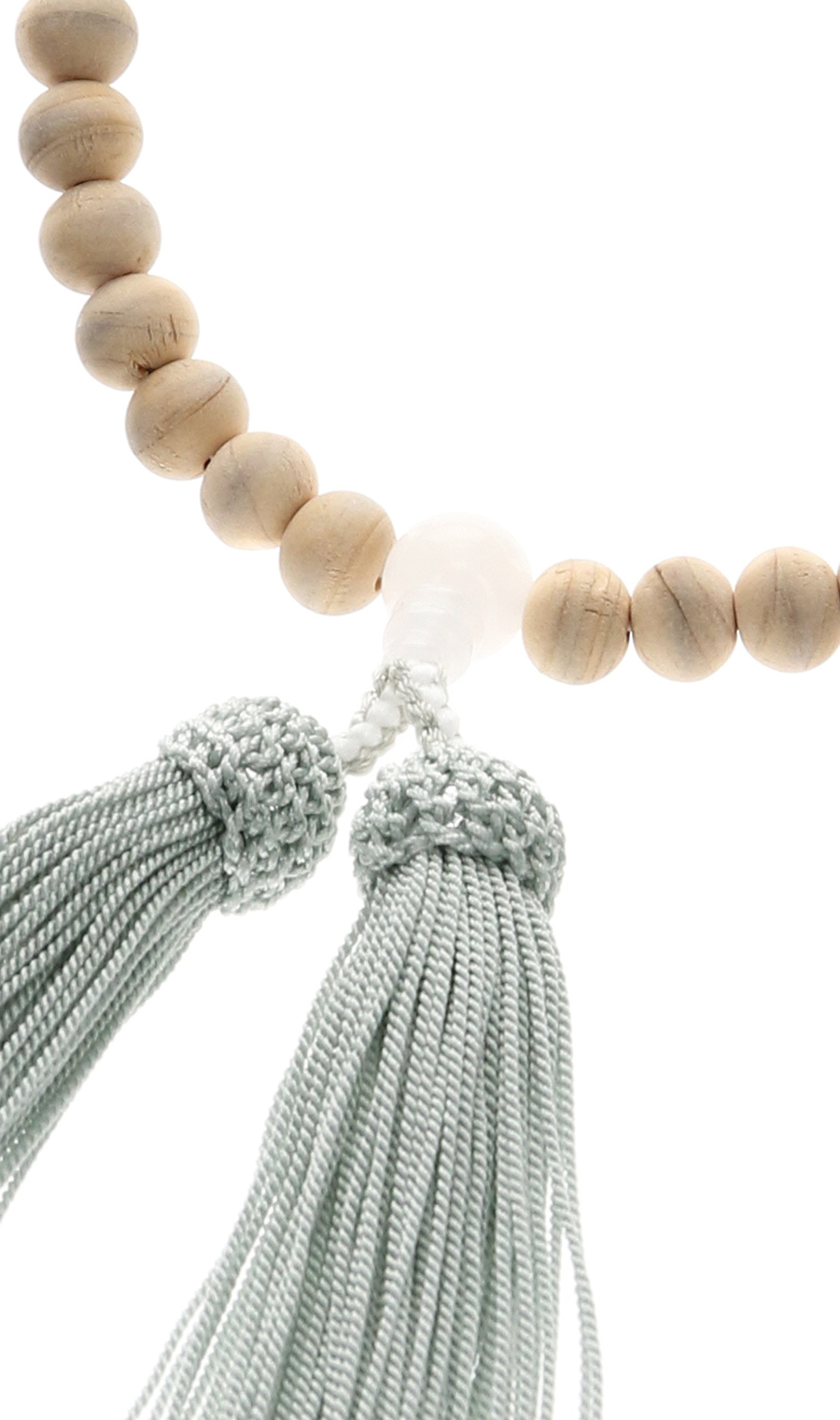 ■京数珠＆御数珠入れ2点セット【富士ひのき】【日本製】 グリーン 0