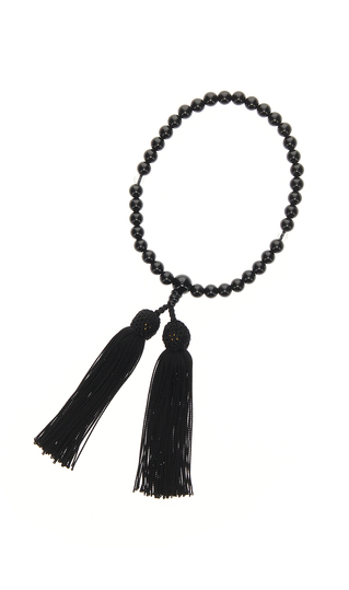 京念珠【黒オニキス】【日本製】