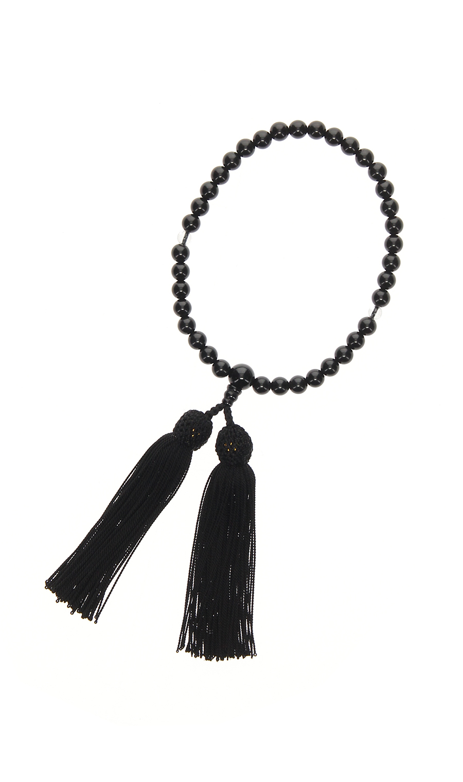 京念珠【黒オニキス】【日本製】 ブラック 0