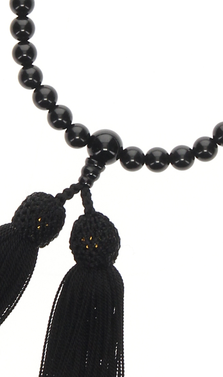 京念珠【黒オニキス】【日本製】 ブラック 0