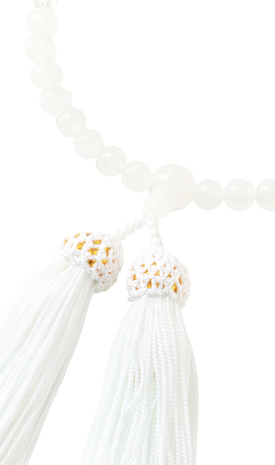 京数珠【ホワイトオニキス】【日本製】 ホワイト 0