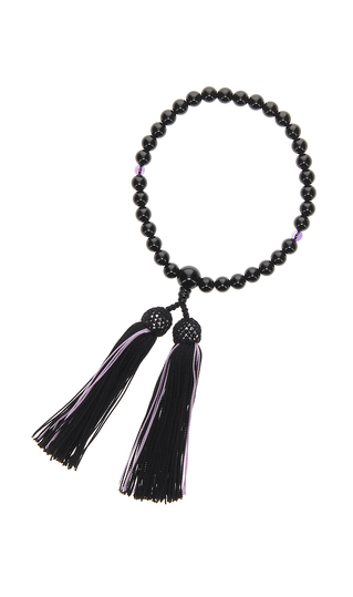 京念珠【黒オニキス】【日本製】