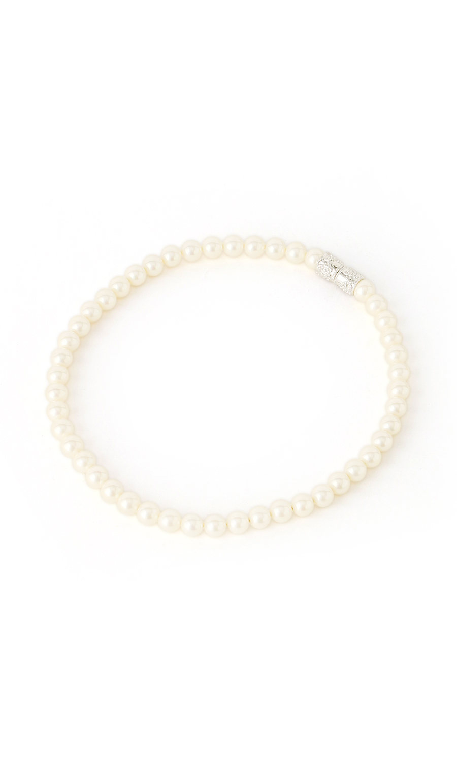 ■パールネックレス&イヤリング2点セット【日本製】 ホワイト 0