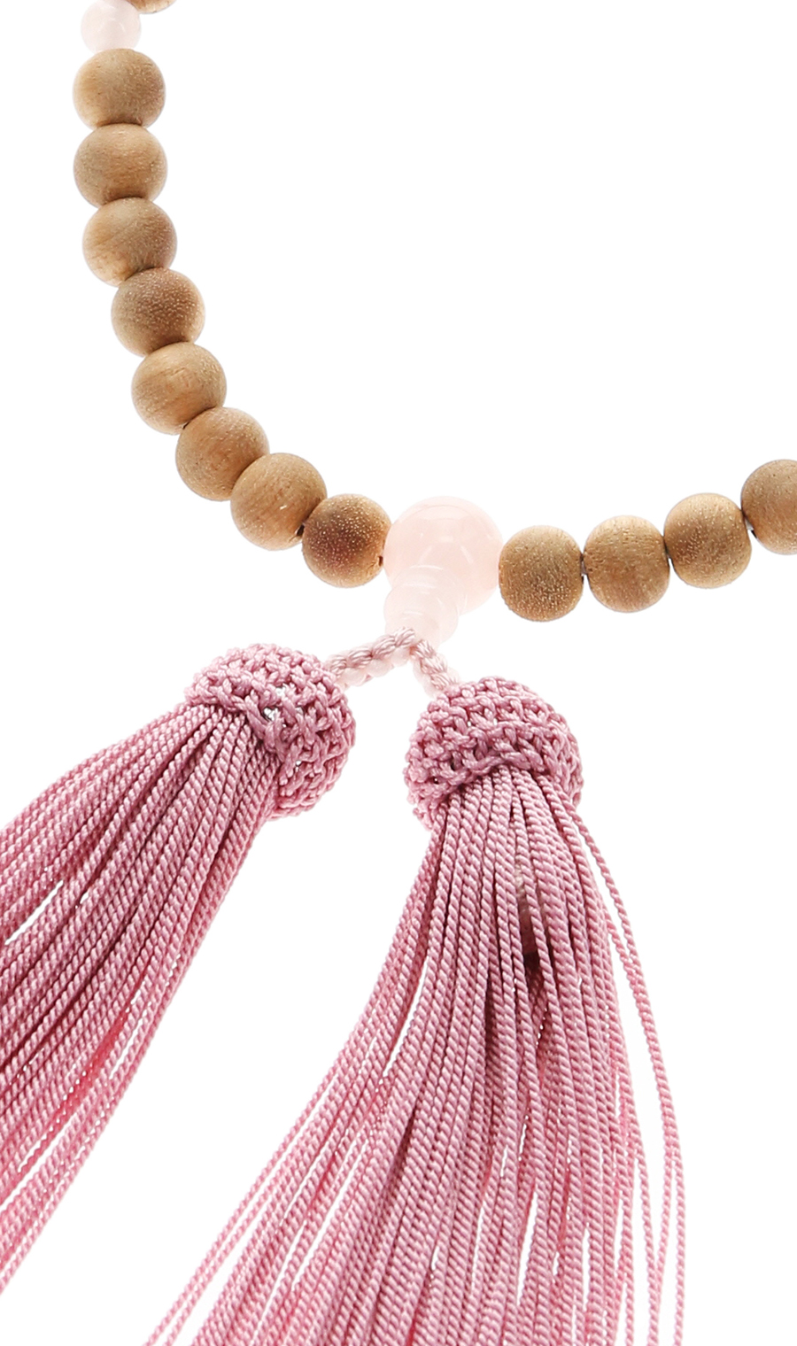 ■京数珠＆御数珠入れ2点セット【桜】【日本製】 ピンク 0