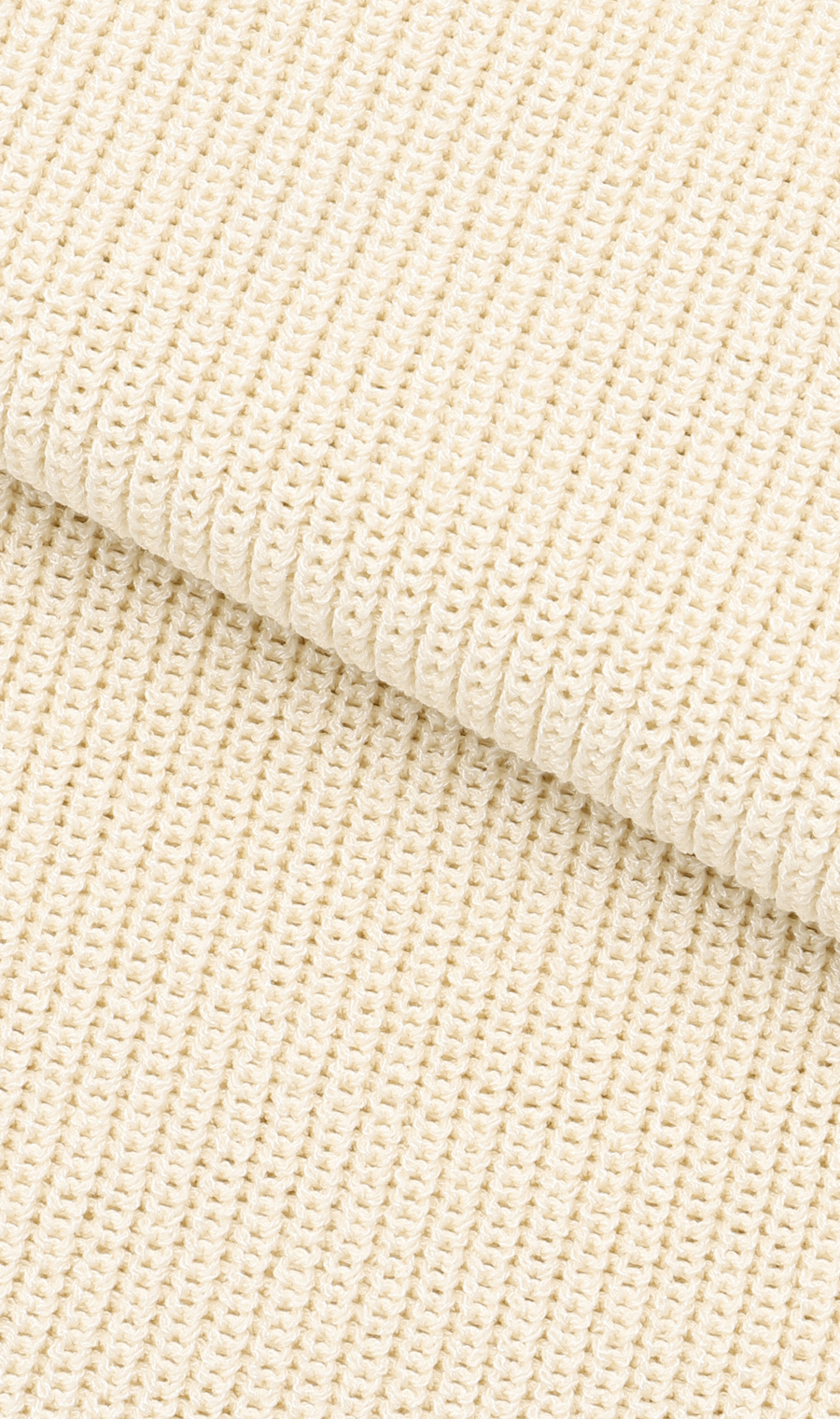 【訳アリ商品】ニットVネックベスト ホワイト M