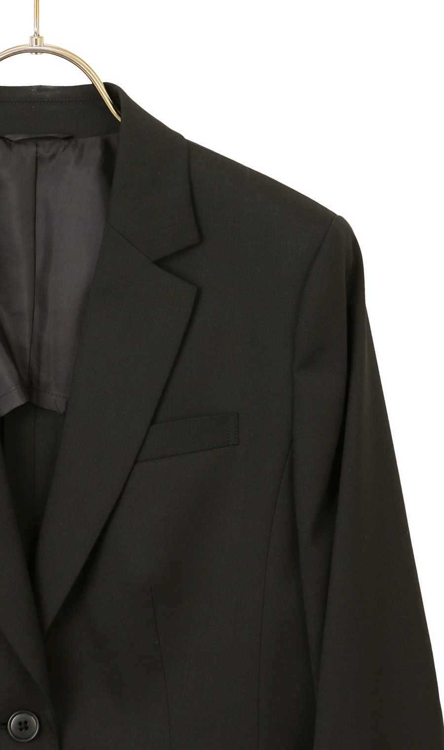 2ボタンテーラードジャケット【クイーン】【セットアップ着用可】 ブラック 23