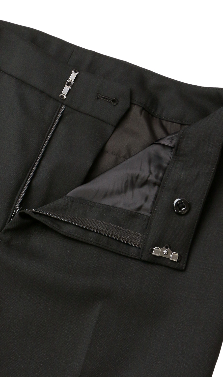 ストレートパンツ【クイーン】【セットアップ着用可】 ブラック 23