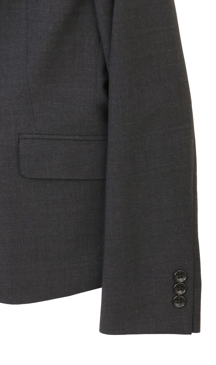 【超ストレッチスーツ】テーラードジャケット【セットアップ着用可】【#すご】 チャコール 3号