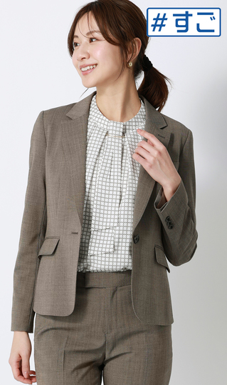 【超ストレッチスーツ】テーラードジャケット【セットアップ着用可】【＃すご】