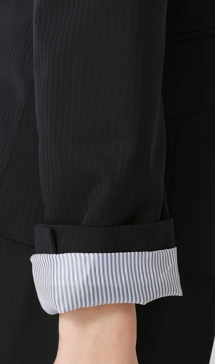 1ボタンテーラードジャケット【セットアップ着用可】 ネイビー 5号