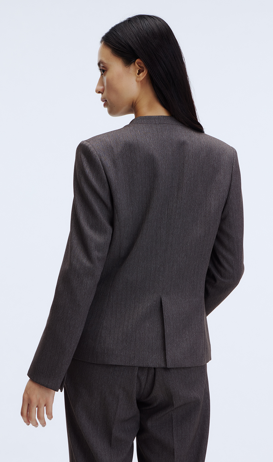 【新品未使用】SOIR 上下セットスーツ　15号 Perfect Suit FActory セットアップ 「上下洗える/防シワ」WEB