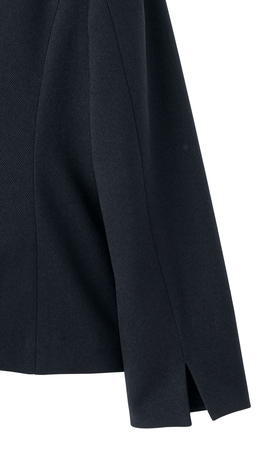 1鈕扣V領外套 【美麗休閒套裝】 【可成套穿著】 藏青色5號