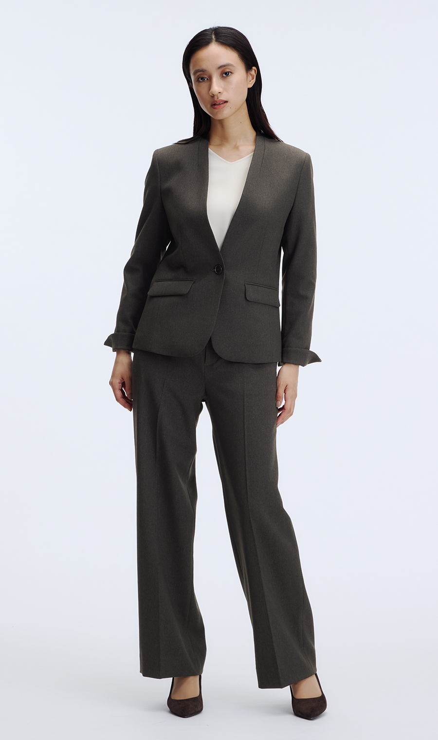 美品✨PGGセットアップ➕半袖➕おまけ付 超ストレッチスーツ】テーラードジャケット【セットアップ着用可